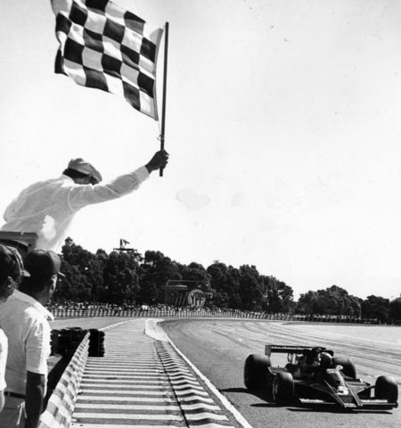 Mario Andretti wins the Argentine Grand Prix in 1978