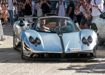 Hypercar Heaven: Rare Exotics Depart Matera in Epic Procession