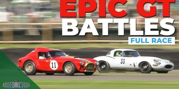 Vintage Racers Clash: Epic TT Battle at Revival Event