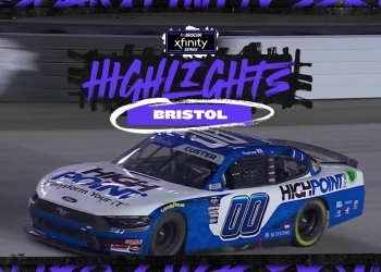 Custer Cruises to Bristol Victory in Xfinity Series Showdown