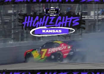 Allgaier Spins Out During Stage Two Restart in NASCAR Race