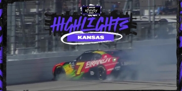 Allgaier Spins Out During Stage Two Restart in NASCAR Race