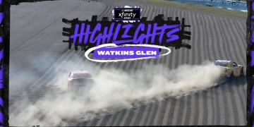 Gravel Trap Snares Allgaier’s Restart, Halting Race Progress