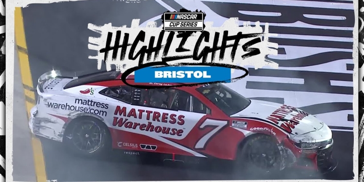 LaJoie’s NASCAR race ends in spin after Berry collision