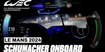 Schumacher’s Nocturnal Alpine Ride: Le Mans 2024 Hypercar Test