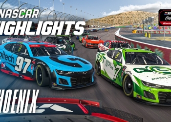 iRacing Phoenix Highlights: #eNASCAR’s Thrilling Virtual Laps
