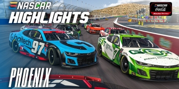iRacing Phoenix Highlights: #eNASCAR’s Thrilling Virtual Laps