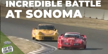 Corvette vs 912: 800HP Green Monster Duels Porsche Classic