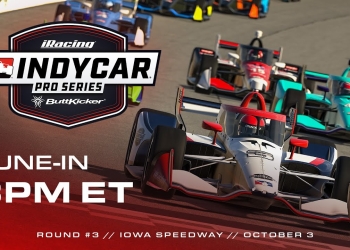 Iowa Showdown: Virtual INDYCAR Pros Battle at Speedway