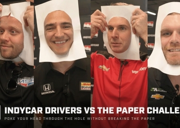 INDYCAR aces puzzled by peculiar paper-folding puzzle