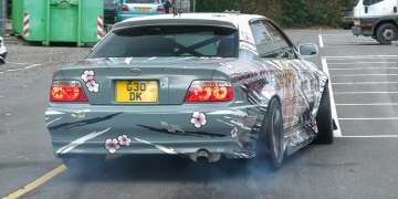 Roaring Exotics Entrance: Elva, Chaser, Aventador, GT3 RS