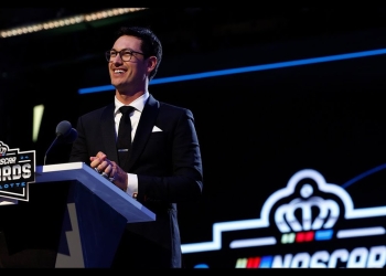 Joey Logano delivers champion’s address at NASCAR ceremony