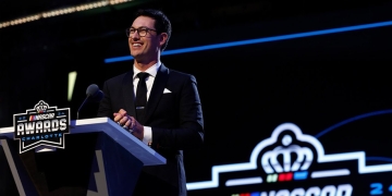 Joey Logano delivers champion’s address at NASCAR ceremony