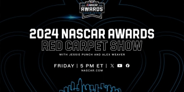 Stars Shine at NASCAR’s 2024 Awards Pre-Show Gala