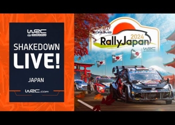 Japan WRC Rally Final Shakedown Underway
