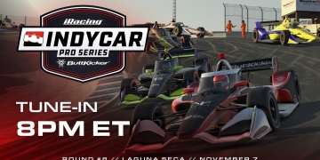 Virtual Pro Racers Battle at Laguna Seca in INDYCAR Sim Challenge
