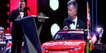 JAllgaier delivers moving Xfinity Series Championship address