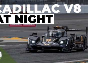 Cadillac DPi-V.R Prowls Daytona Under Moonlit Skies