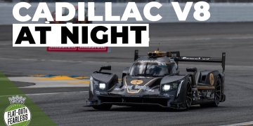 Cadillac DPi-V.R Prowls Daytona Under Moonlit Skies