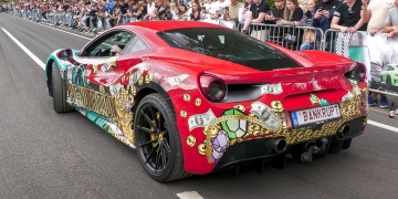 Supercar Symphony: V8s & V12s Roar Through Epic Street Show