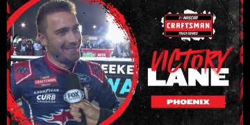 Majeski Stunned After Historic Truck Series Victory