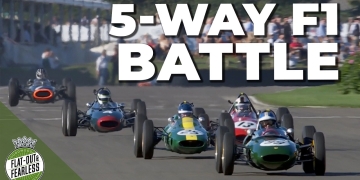 Legendary Lead Fight: 1960s F1 Racers Show Pure Racing Spirit