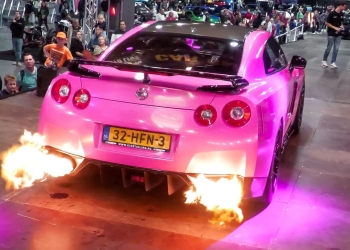 Epic Flames: 1100HP Gallardo Leads Wildest Pops & Bangs 2024