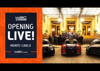 Monte-Carlo Rally 2025 Kicks Off: Opening Spectacle Now