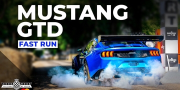 Mighty Mustang GTD conquers hill with 815hp V8 muscle