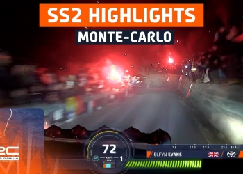 Monte Carlo Rally 2024: Spectacular Moments from Stage 2