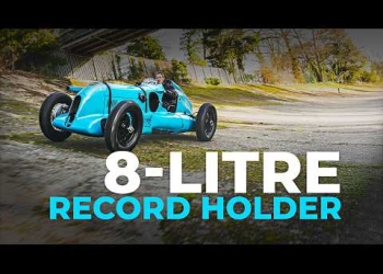 Epic 8L Bentley Brooklands Record Beast Storms Sussex Hill