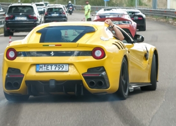 F12 TDF Shows Off: Wild Drifts & Full-Throttle Action