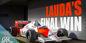 Racing Legend Lauda’s Last Victory: McLaren MP4/2B at Members’ Meet