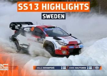 Best moments from Rally Sweden WRC 2023