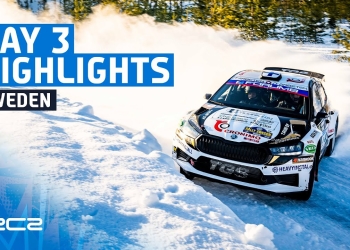 Swedish Snow Showdown: Day 3 WRC2 Rally Action 2025