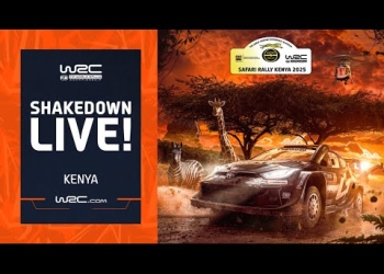 Rally Kenya: Safari Shakedown Action