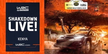 Rally Kenya: Safari Shakedown Action