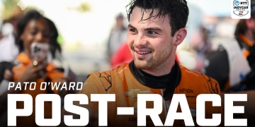 O’Ward vows to fight on after second place in Indy