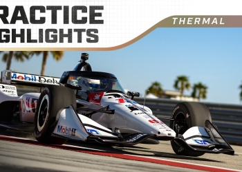 INDYCAR: First Practice Action at 2025 Thermal Club GP