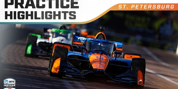 Speed Battles Heat Up St Pete Streets in INDYCAR Practice 2