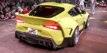 Wild Supercar Symphony: From Supra to Jesko Roars at Show
