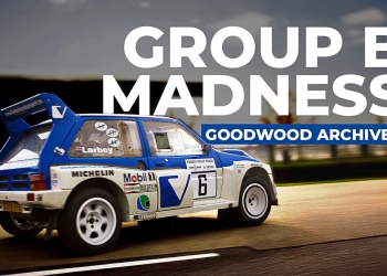 Classic Rally Legends Roar Around Historic Racing Circuit