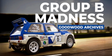 Classic Rally Legends Roar Around Historic Racing Circuit