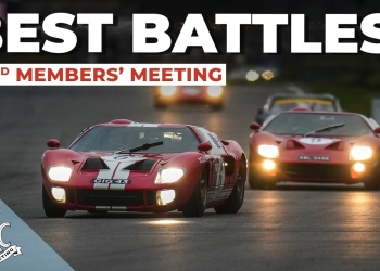 Epic racing duels ignite vintage motorsport fireworks