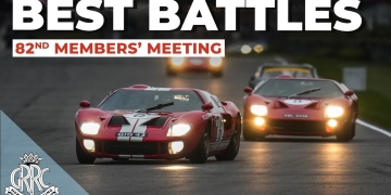 Epic racing duels ignite vintage motorsport fireworks