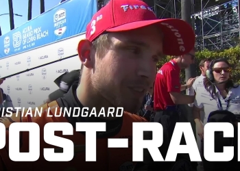 Lundgaard Shines Again with Long Beach IndyCar Podium Repeat