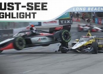 Herta and Abel clash in final Long Beach practice