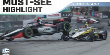 Herta and Abel clash in final Long Beach practice