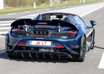 McLaren 765LT Spider Unleashes Fierce Symphony on the Road