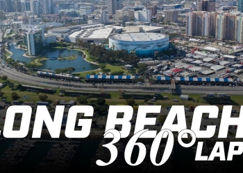 360° Virtual Thrills: Streets of Long Beach INDYCAR Lap